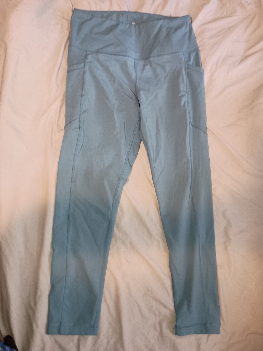 Reflex Sky Blue High-Waist Pocket Leggings